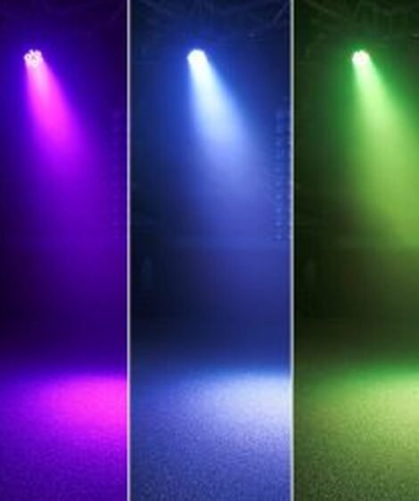 Beamz Flatpar 1 Wx36 LED Tri-Colour Par Can - Image 3