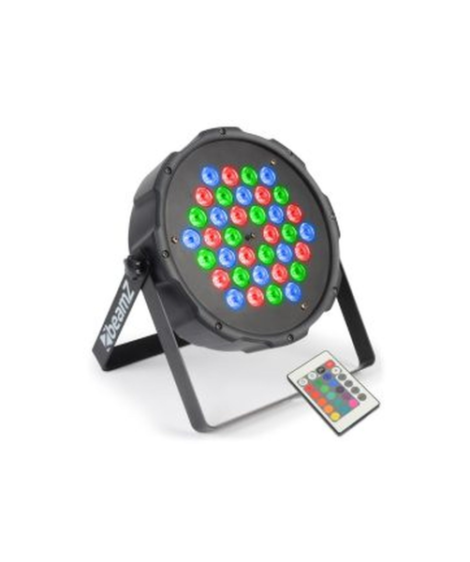 Beamz Flatpar 1 Wx36 LED Tri-Colour Par Can